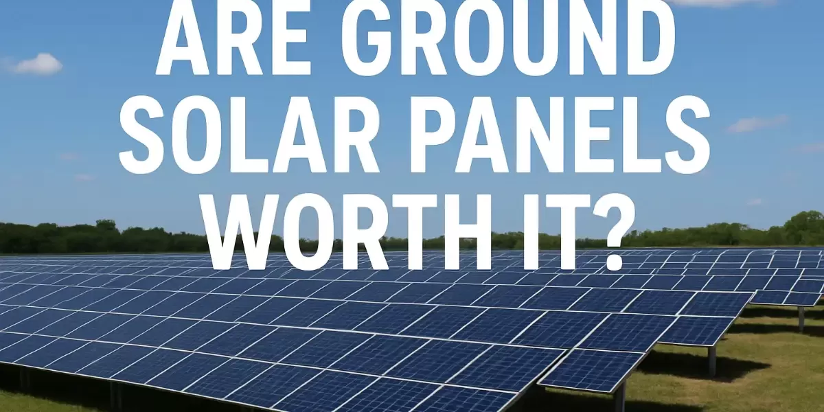 Are Ground Solar Panels Worth It ?