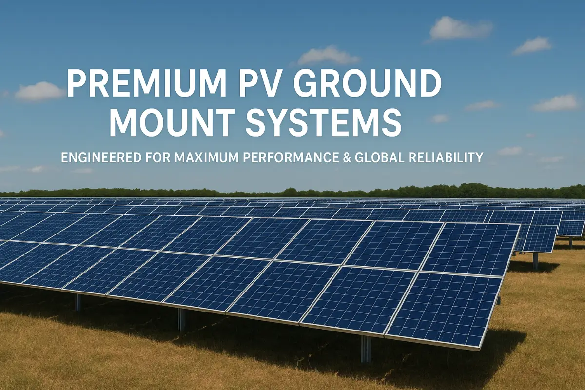 Premium PV Ground Mount Systems: Engineered for Maximum Performance & Global Reliability​
