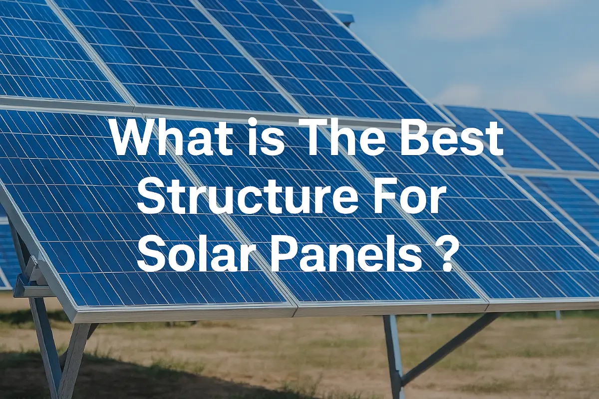 What is The Best Structure For Solar Panels ?