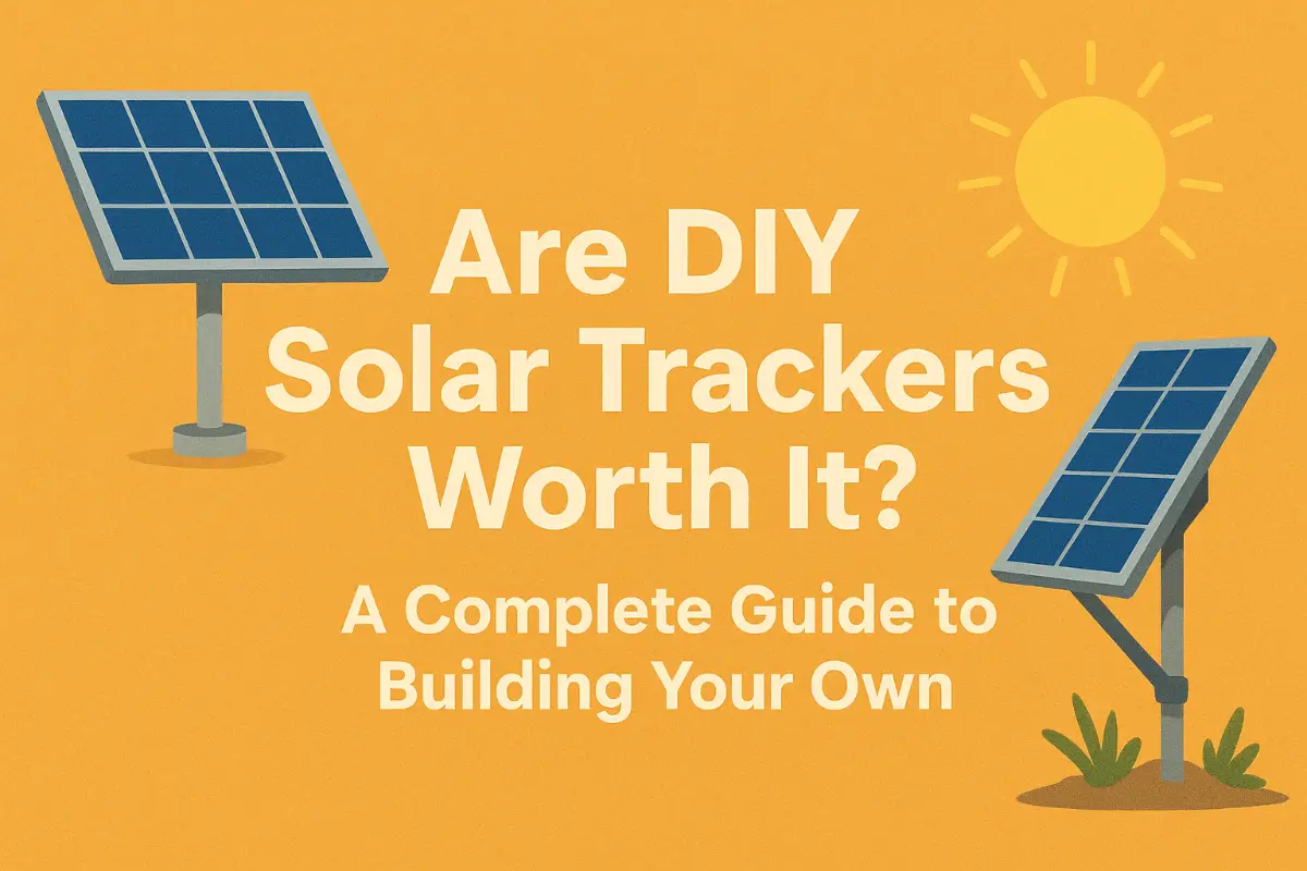 Are DIY Solar Trackers Worth It ? A Complete Guide to Building Your Own Are DIY Solar Trackers Worth It ? A Complete Guide to Building Your Own
