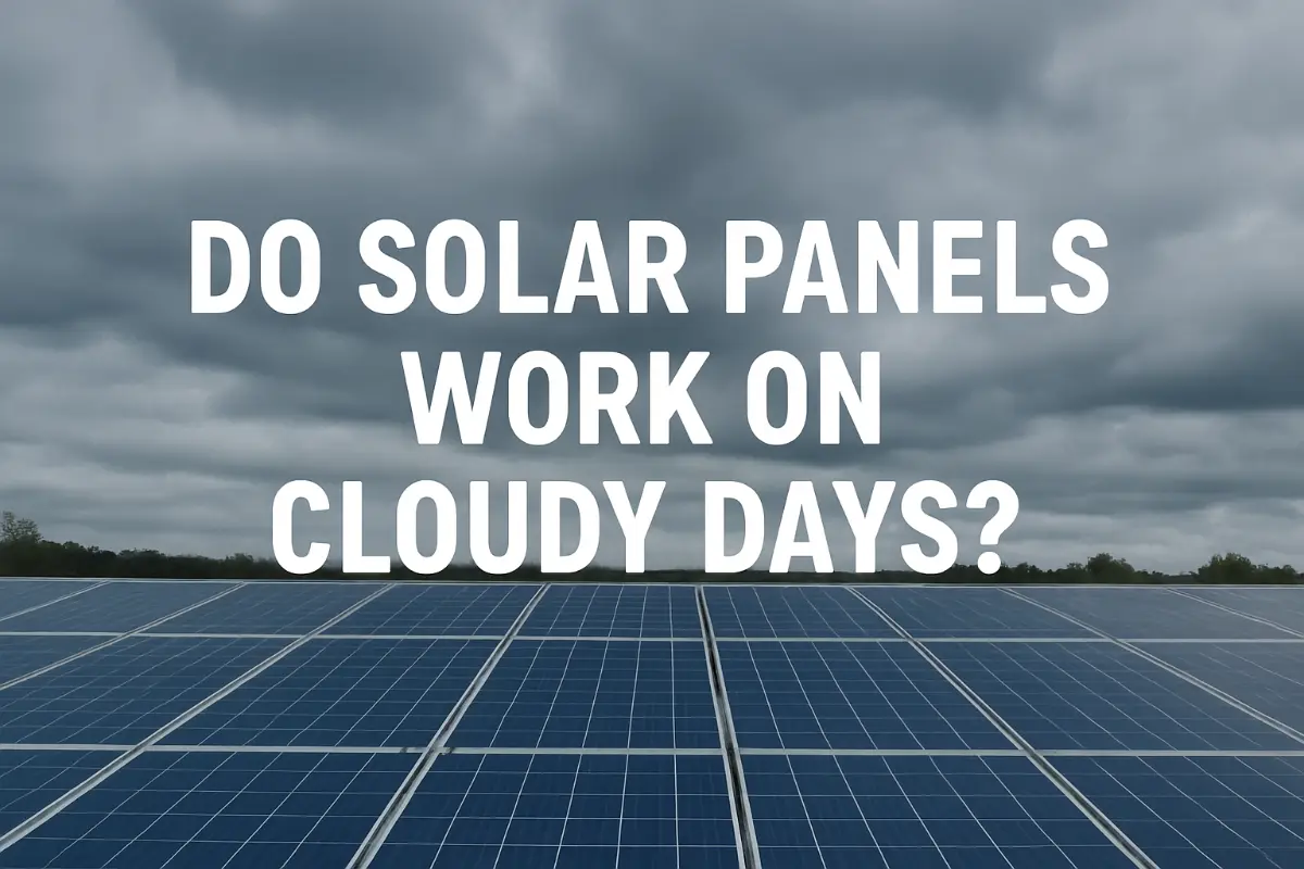 Do Solar Panels Work on Cloudy Days ? Do Solar Panels Work on Cloudy Days ?