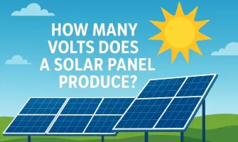 Combien de volts produit un panneau solaire ? Guide complet 2025 Combien de volts produit un panneau solaire ? Guide complet 2025