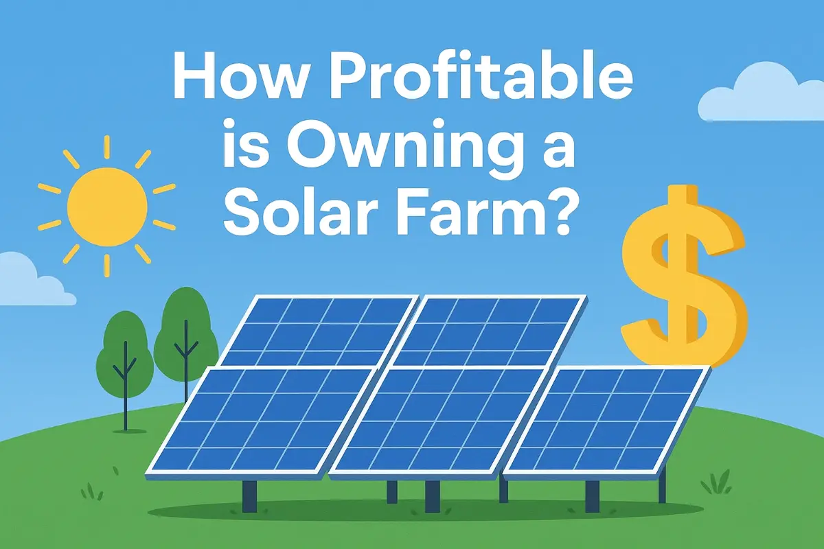 How Profitable is Owning a Solar Farm ?
