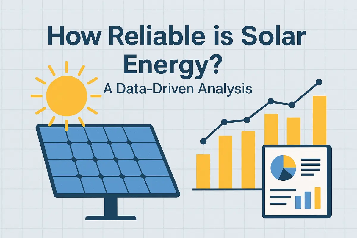 How Reliable is Solar Energy ? A Data-Driven Analysis How Reliable is Solar Energy ? A Data-Driven Analysis