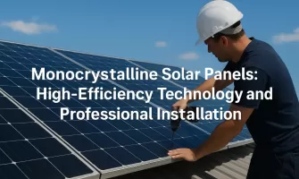 Panneaux Solaires Monocristallins: Technologie Haute Efficacité et Installation Professionnelle Panneaux Solaires Monocristallins: Technologie Haute Efficacité et Installation Professionnelle