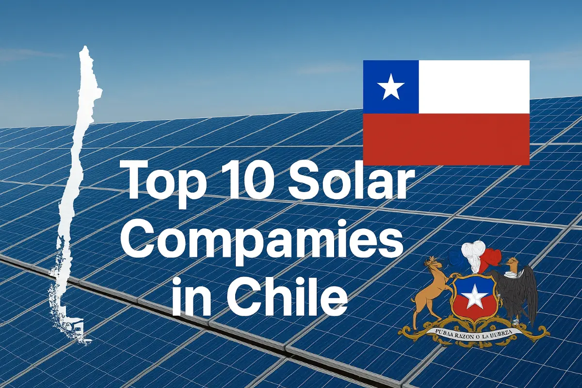 Top 10 Solar Companies in Chile [Updated 2025]