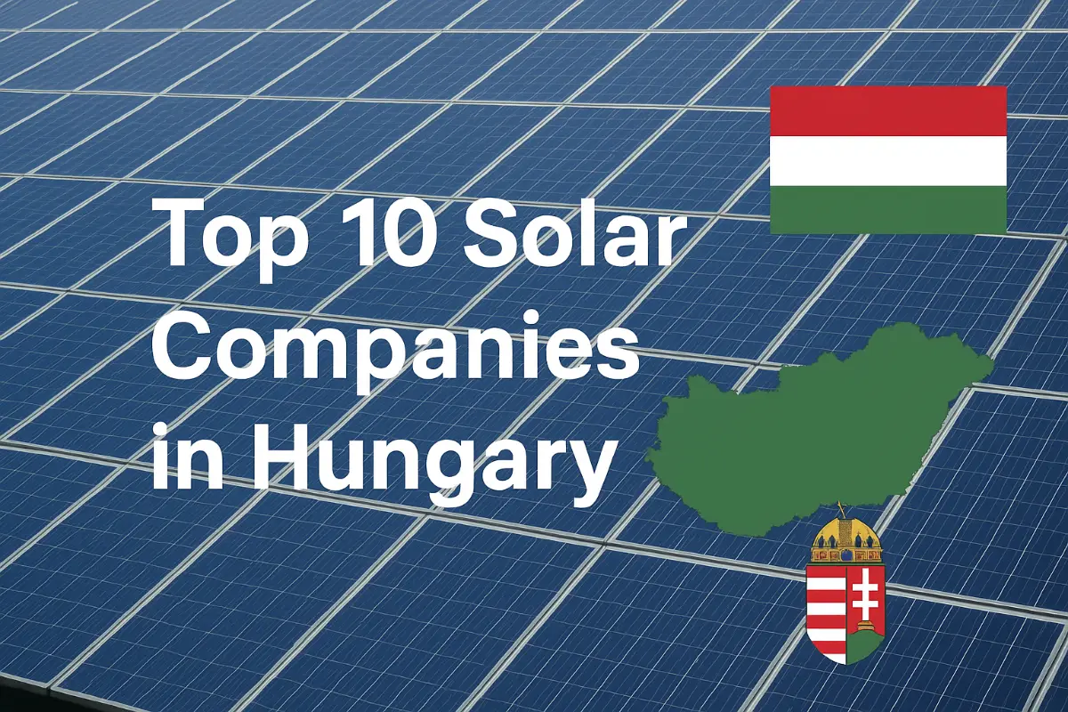 Top 10 des Entreprises Solaires en Hongrie [Mise à jour 2025]