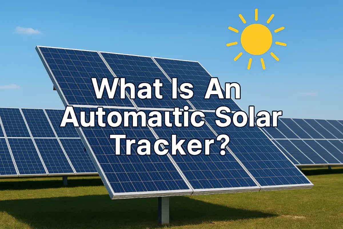 What Is An Automatic Solar Tracker ?