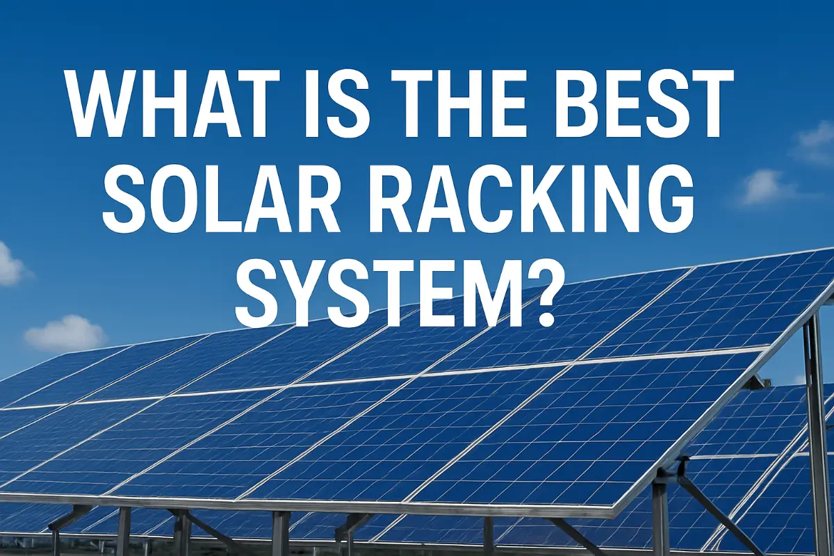 What is The Best Solar Racking System ? What is The Best Solar Racking System ?
