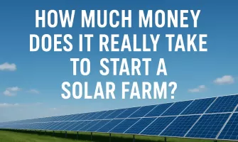 How Much Money Does It Really Take to Start a Solar Farm ?
