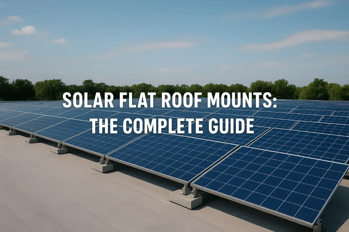 Solar Flat Roof Mounts: The Complete Guide