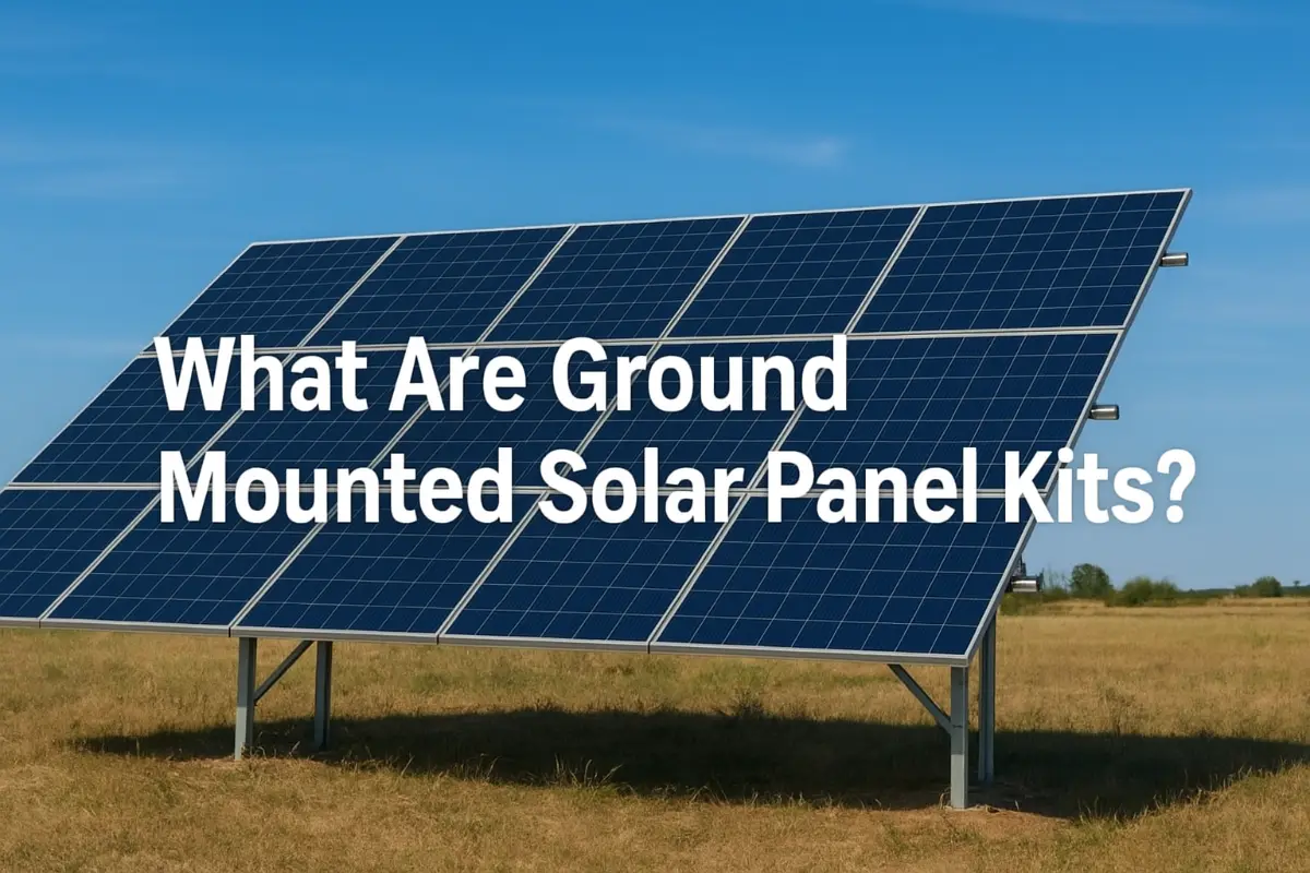 What Are Ground Mounted Solar Panel Kits ?