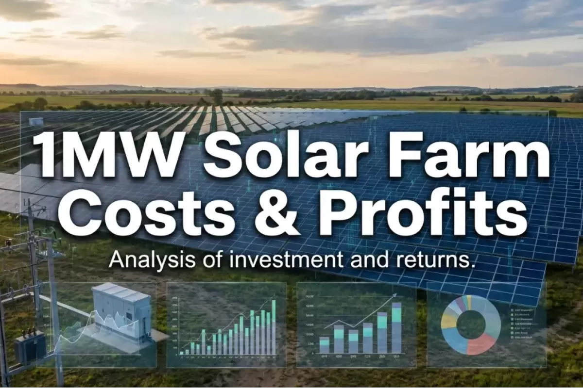 1MW Solar Farm Costs & Profits: A Complete 2025 Guide (Plus ROI Calculator)