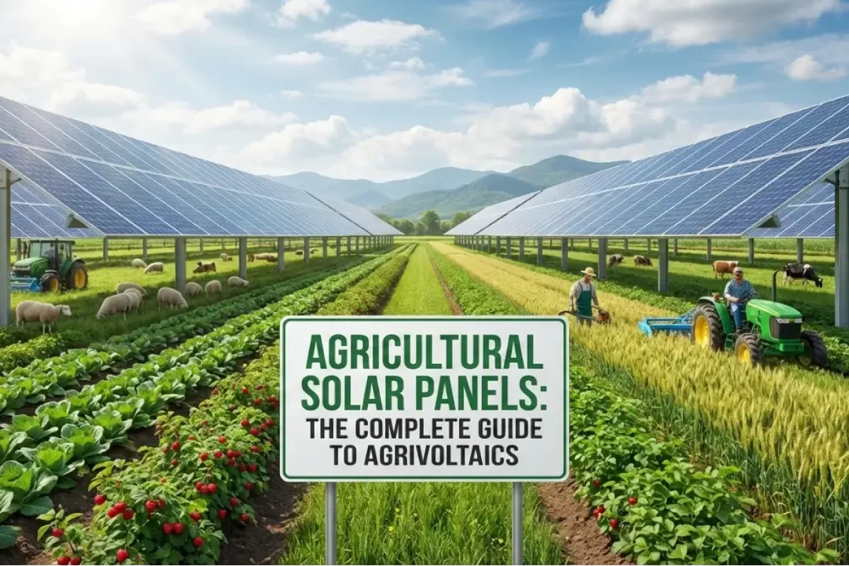 Agricultural Solar Panels: The Complete Guide to Agrivoltaics