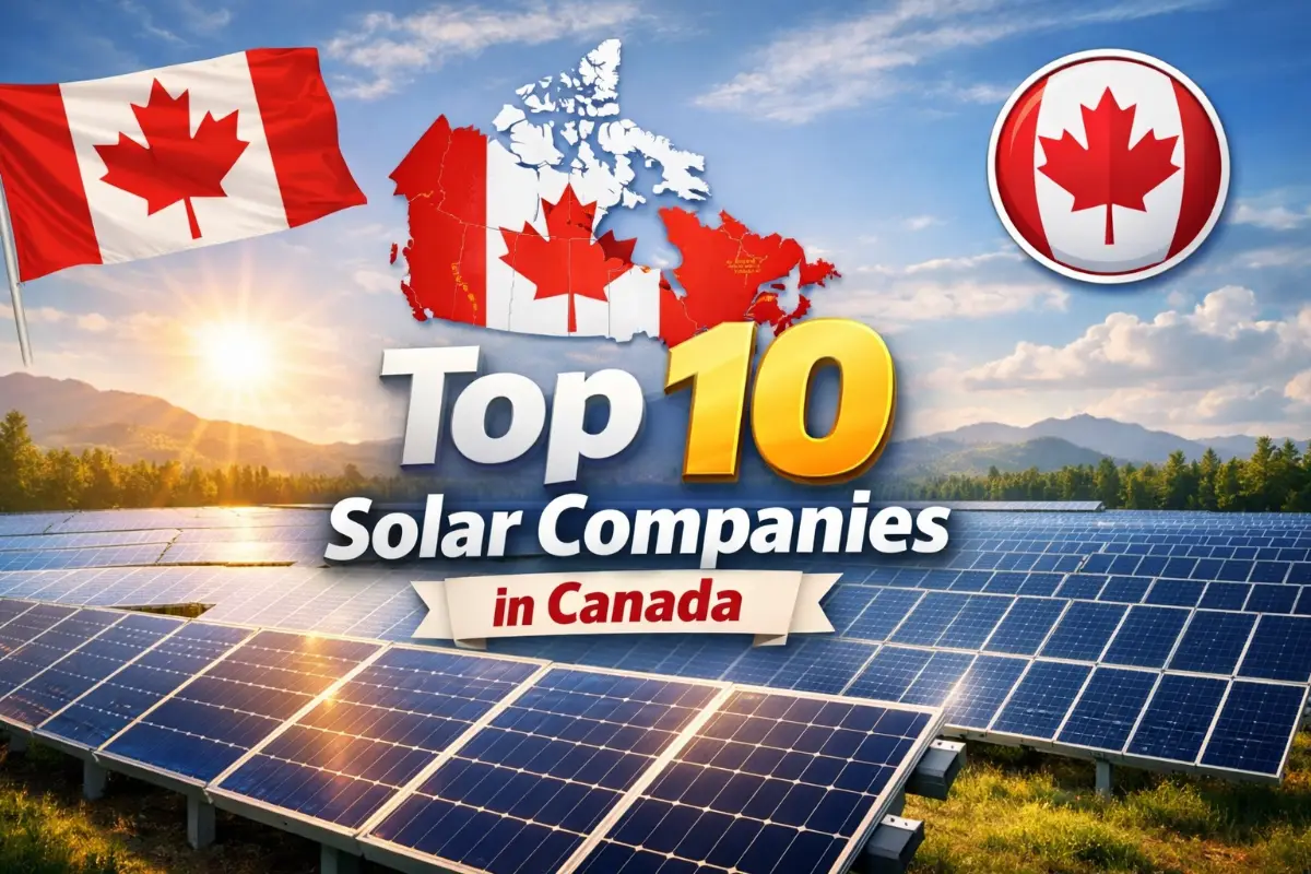 As 10 principais empresas de energia solar no Canadá [Atualizado 2025]