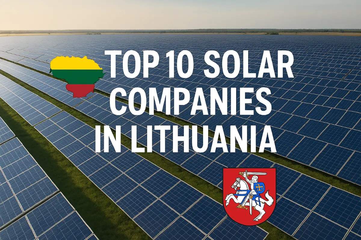 Top 10 Solar Companies in Lithuania [Updated 2025]