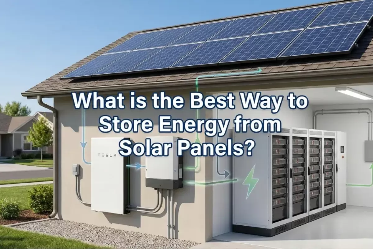 What is the Best Way to Store Energy from Solar Panels?
