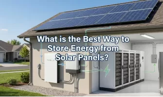 What is the Best Way to Store Energy from Solar Panels?