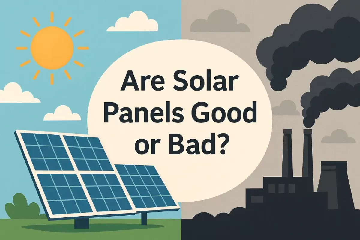 ¿Son buenos o malos los paneles solares ?