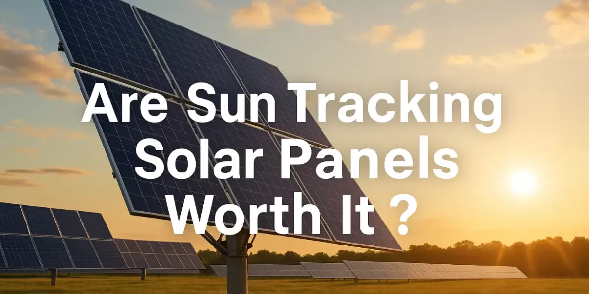 Are Sun Tracking Solar Panels Worth It ? Are Sun Tracking Solar Panels Worth It ?