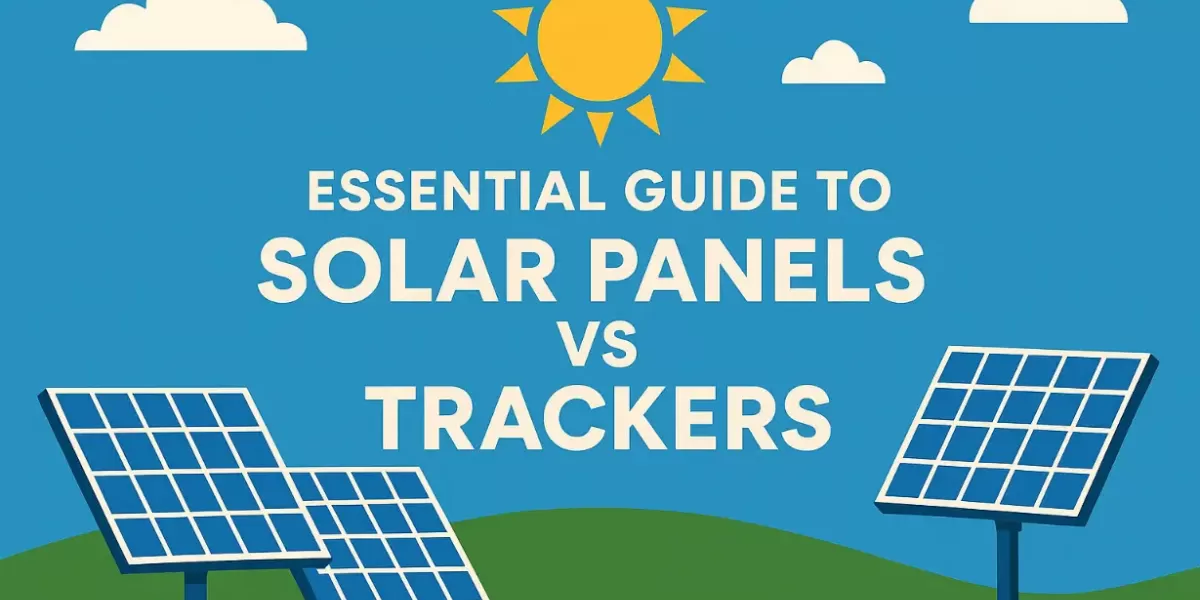 Essential Guide to Solar Panels vs Trackers