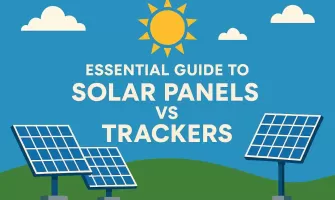 Panneaux Solaires vs Trackers : Comparatif Technique Panneaux Solaires vs Trackers : Comparatif Technique