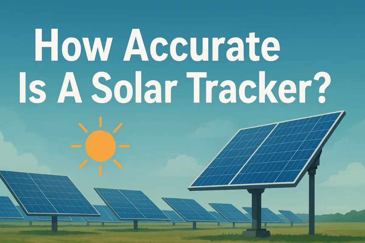¿Qué precisión tiene un seguidor solar ?