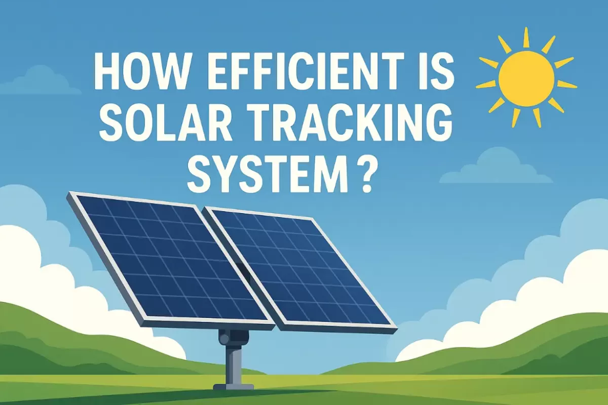 ​​¿Qué eficiencia tienen los sistemas de seguimiento solar ?​​