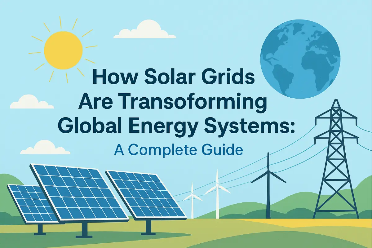 Cómo las redes solares están transformando los sistemas energéticos globales: una guía completa