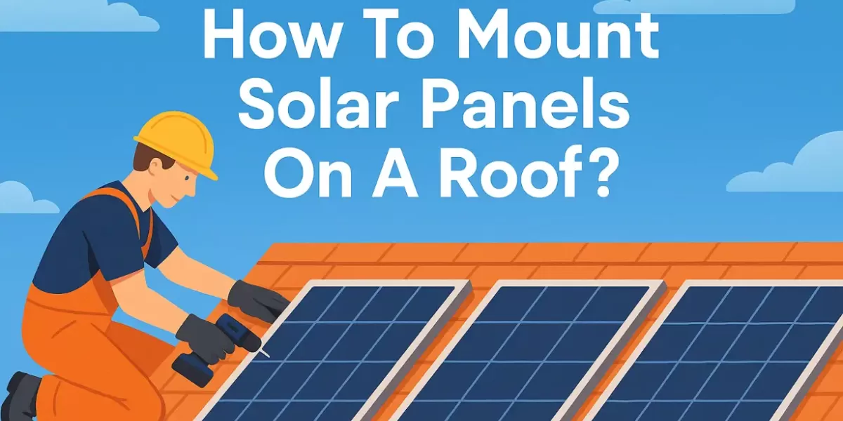 Como instalar painéis solares em um telhado ? Como instalar painéis solares em um telhado ?