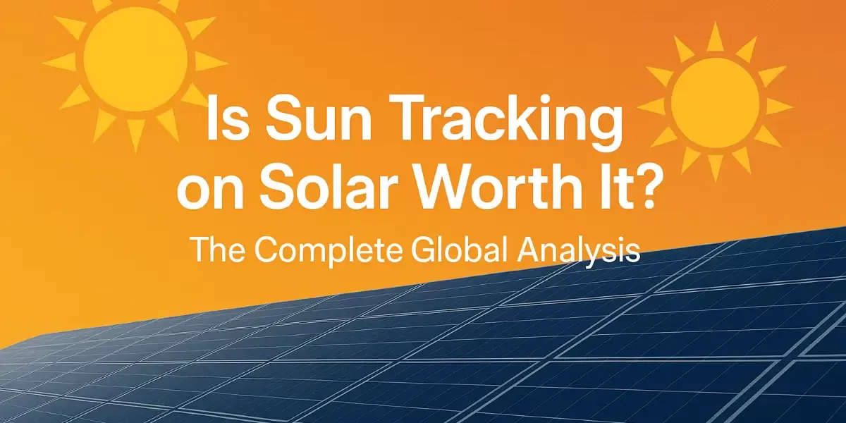 Is Sun Tracking on Solar Worth It in 2025 ? The Complete Global Analysis Is Sun Tracking on Solar Worth It in 2025 ? The Complete Global Analysis