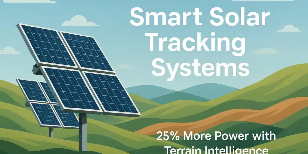 Smart Solar Tracking Systems: 25% More Power with Terrain Intelligence Smart Solar Tracking Systems: 25% More Power with Terrain Intelligence