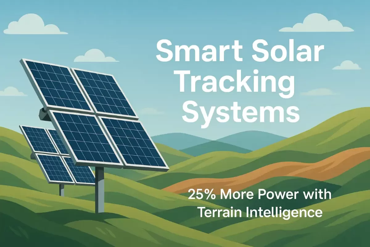 ​​Sistemas Inteligentes de Seguimiento Solar: 25% Más Energía con Inteligencia de Terreno​​