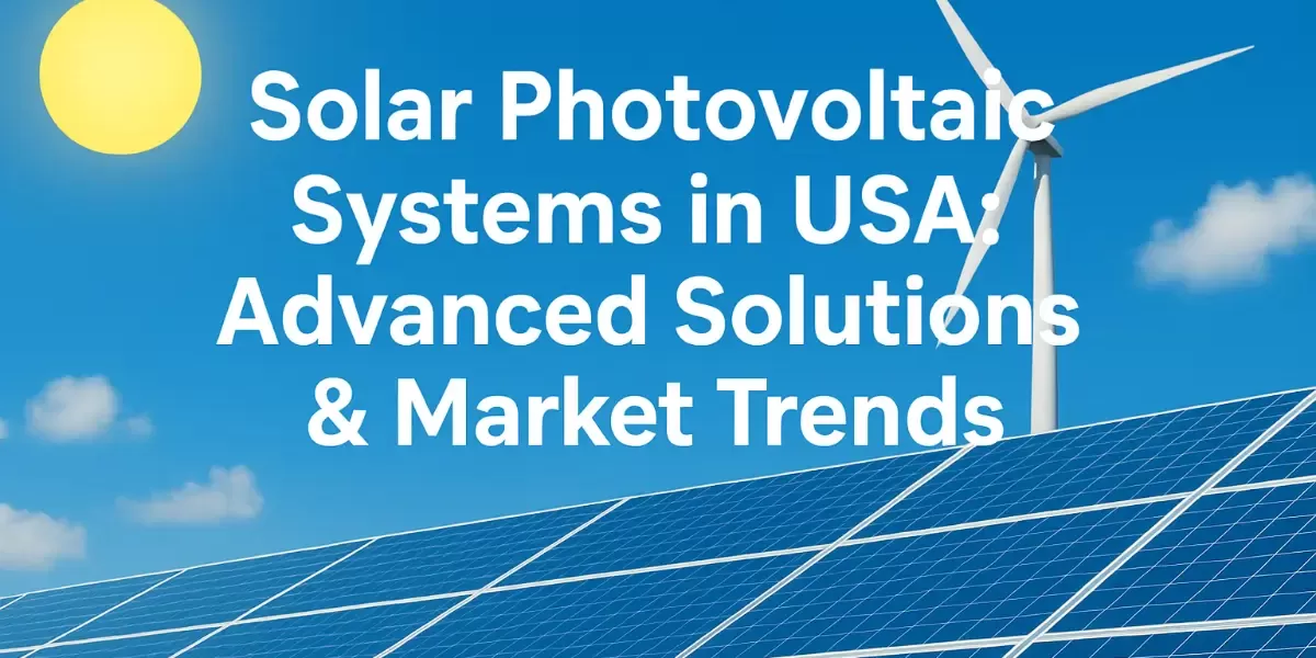 Solar Photovoltaic Systems in USA: Advanced Solutions & Market Trends Solar Photovoltaic Systems in USA: Advanced Solutions & Market Trends