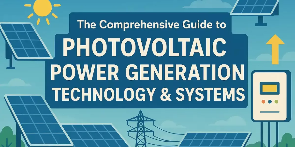 The Comprehensive Guide to Photovoltaic Power Generation Technology & Systems The Comprehensive Guide to Photovoltaic Power Generation Technology & Systems
