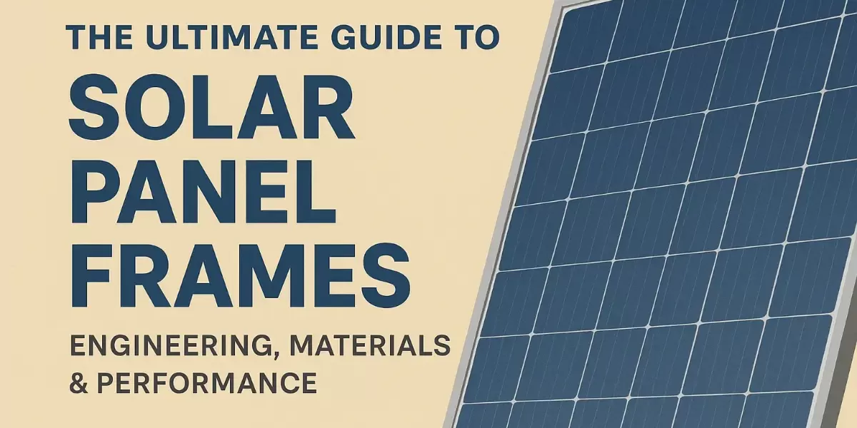 The Ultimate Guide to Solar Panel Frames: Engineering, Materials & Performance The Ultimate Guide to Solar Panel Frames: Engineering, Materials & Performance