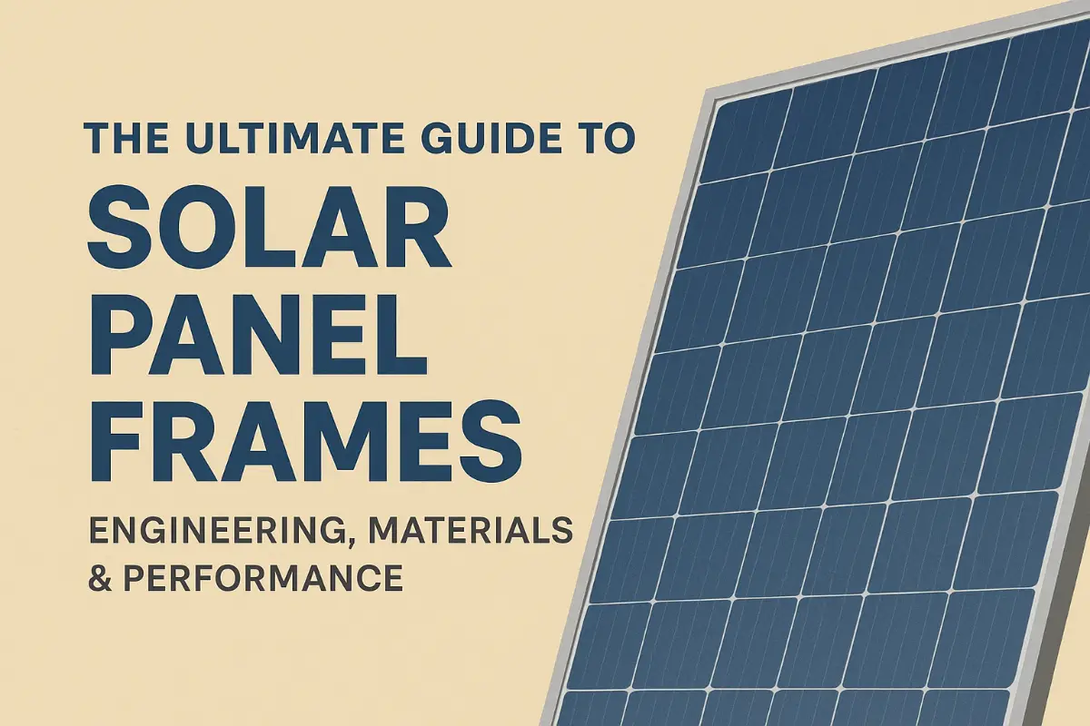 Guía Definitiva de Marcos para Paneles Solares: Ingeniería, Materiales y Rendimiento