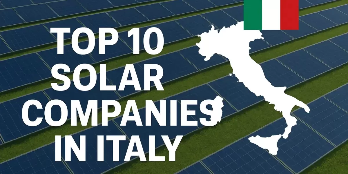 Top 10 Solar Companies in Italy [Updated 2025]