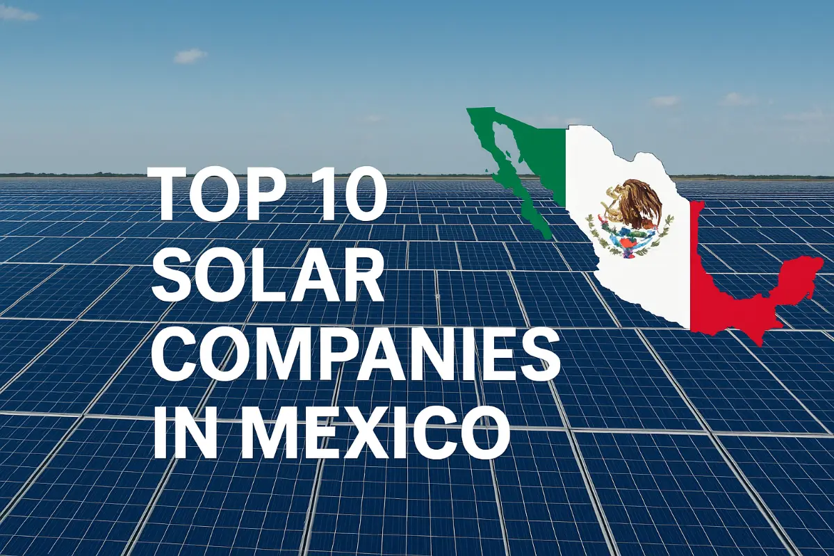 Top 10 Empresas Solares en México [Actualizado 2025]