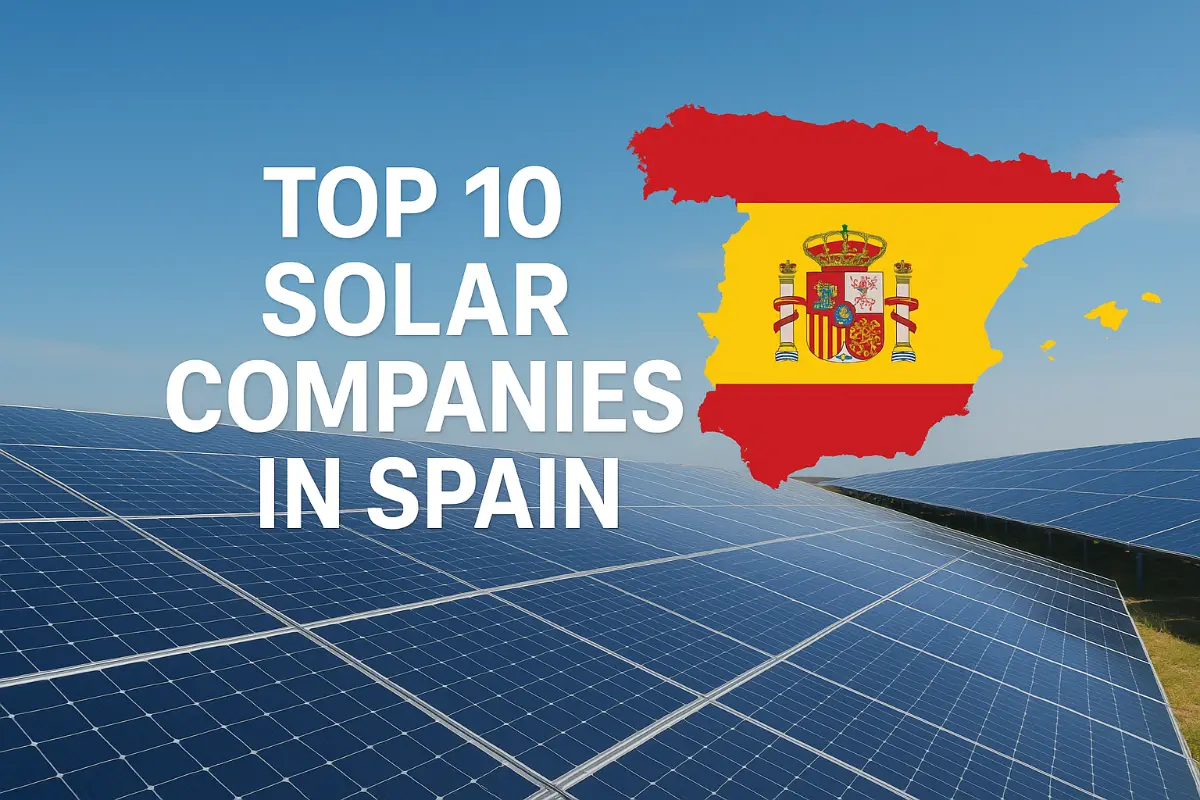 Top 10 Empresas Solares en España [Actualizado 2025]