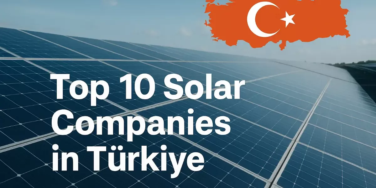 Top 10 Solar Companies in Türkiye [Updated 2025]