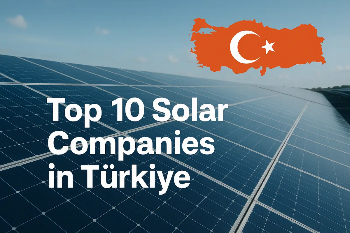 Top 10 Empresas Solares en Turquía [Actualizado 2025]