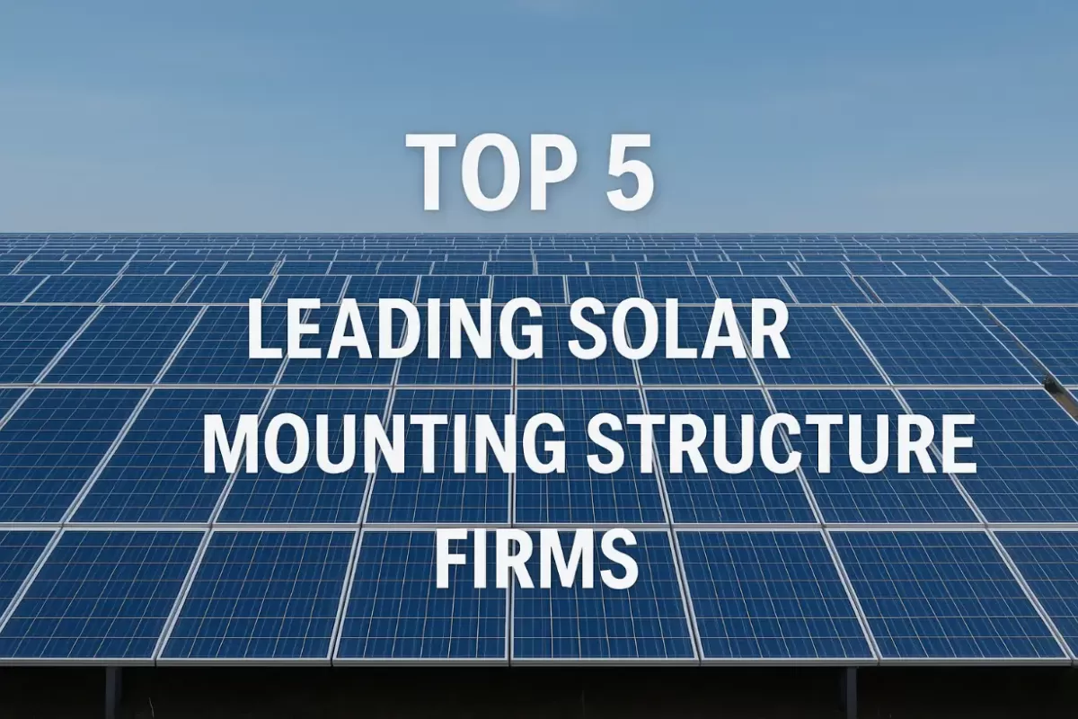 Top 5 Leading Solar Mounting Structure Firms