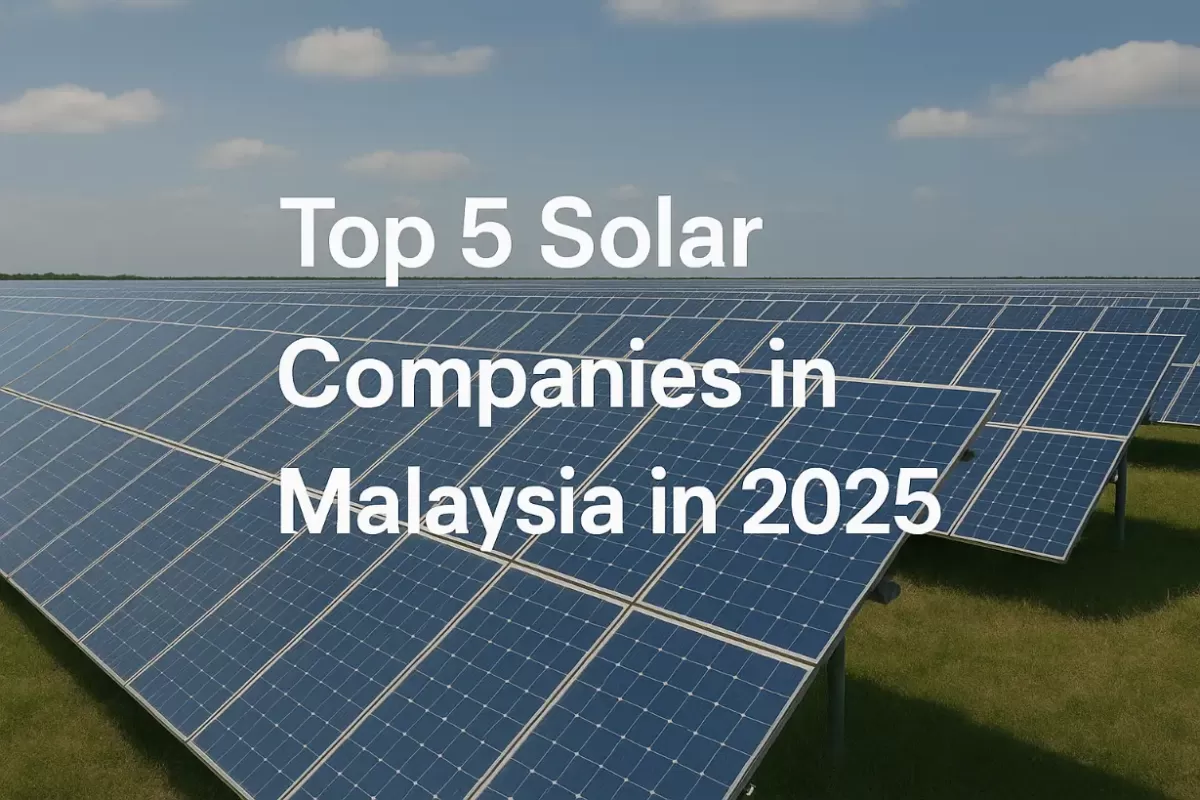 Top 5 Empresas Solares en Malasia 2025 | Líderes en Energía Renovable