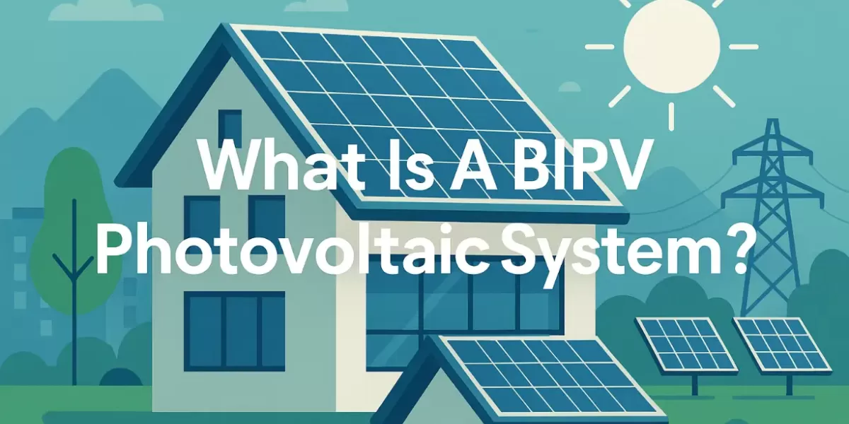 ​​¿Qué es un sistema fotovoltaico BIPV ?​​
