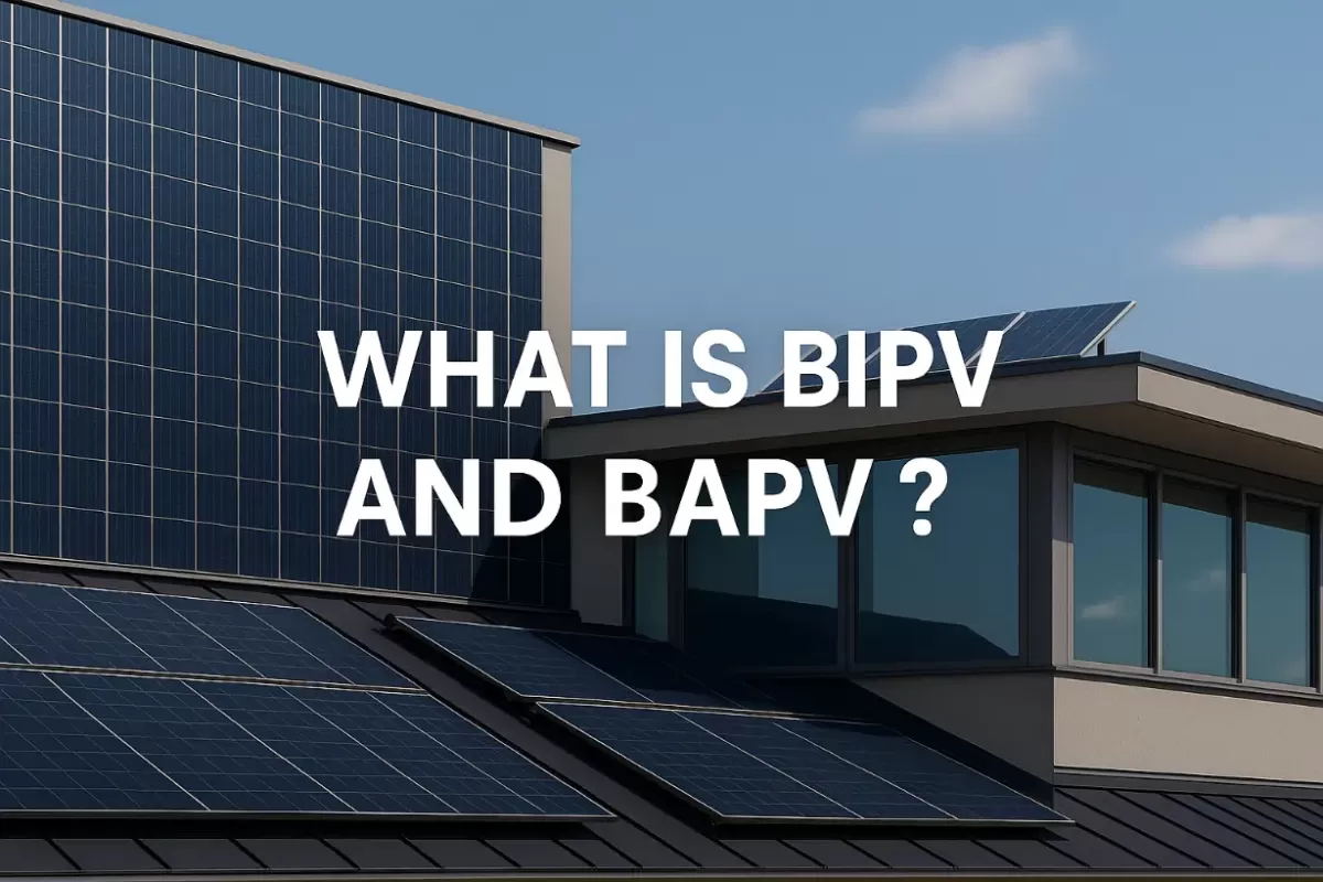 ​​¿Qué son el BIPV y el BAPV ?​​