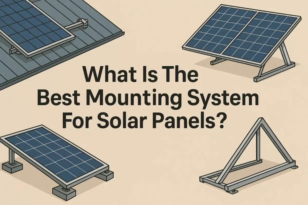 ¿Cuál es el mejor sistema de montaje para paneles solares ?