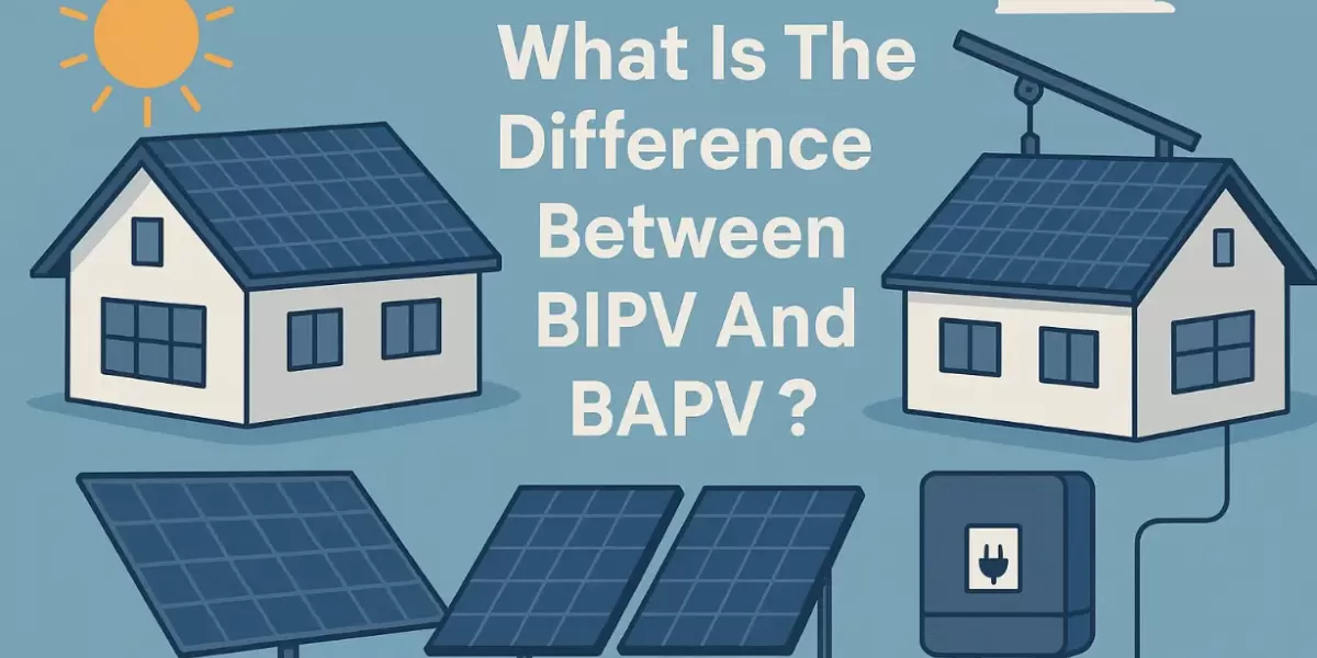 ¿Cuál es la diferencia entre BIPV y BAPV ? ¿Cuál es la diferencia entre BIPV y BAPV ?