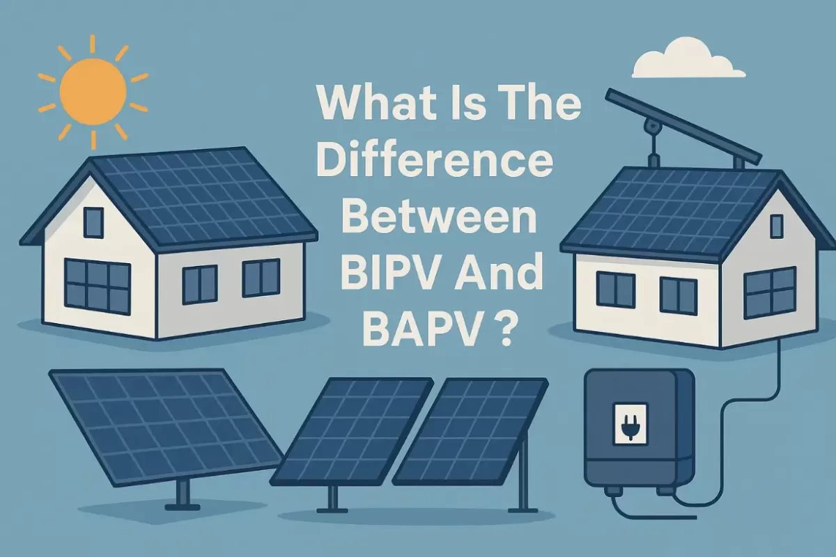 ​​¿Cuál es la diferencia entre BIPV y BAPV ?​​