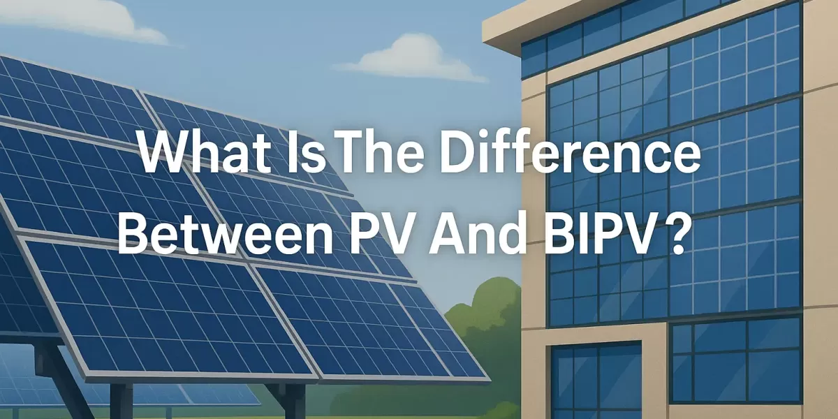¿Cuál es la diferencia entre PV y BIPV? ¿Cuál es la diferencia entre PV y BIPV?